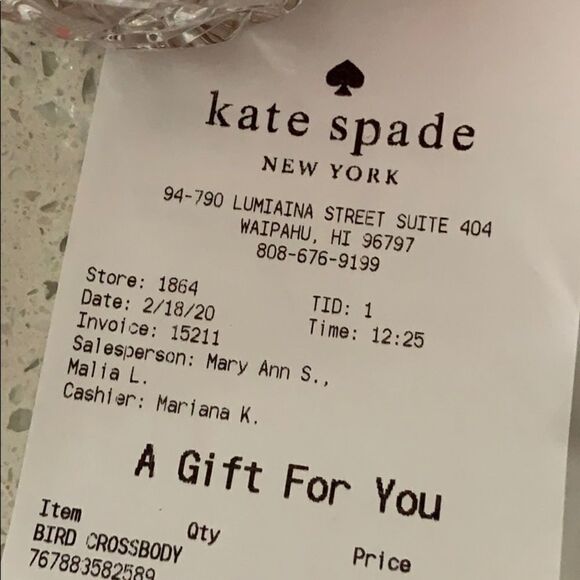 AUTHENTIC KATE SPADE LOVE BIRDS PINK MULTI COLOR CROSSBODY BAG - Picture 8 of 11